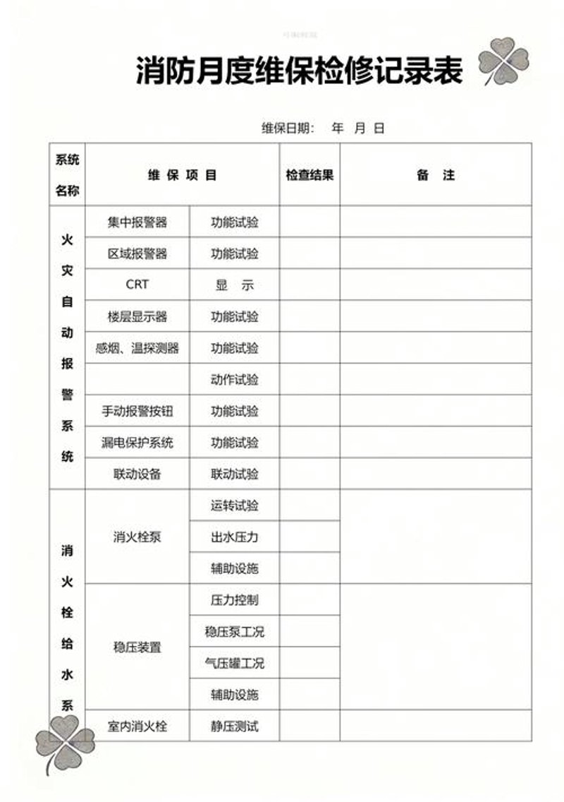 消防维保：守护公共安全的隐形卫士